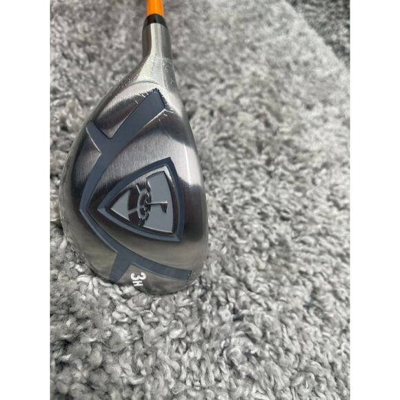 Lamkin Crossline Junior Flex 3H Hybrid Top Golf Clubs Black Orange - Picture 6 of 7